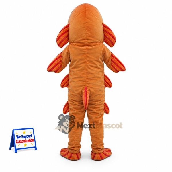 Fish Mascot Costume - Orange Fish Mascot Costume - Orange