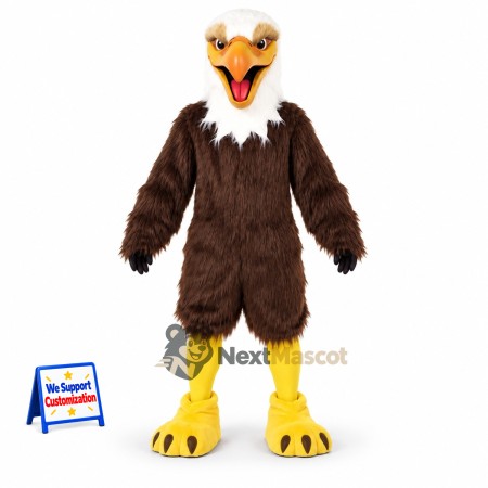 Bald Eagle Mascot Costume for Team Photos Bald Eagle Mascot Costume for Team Photos