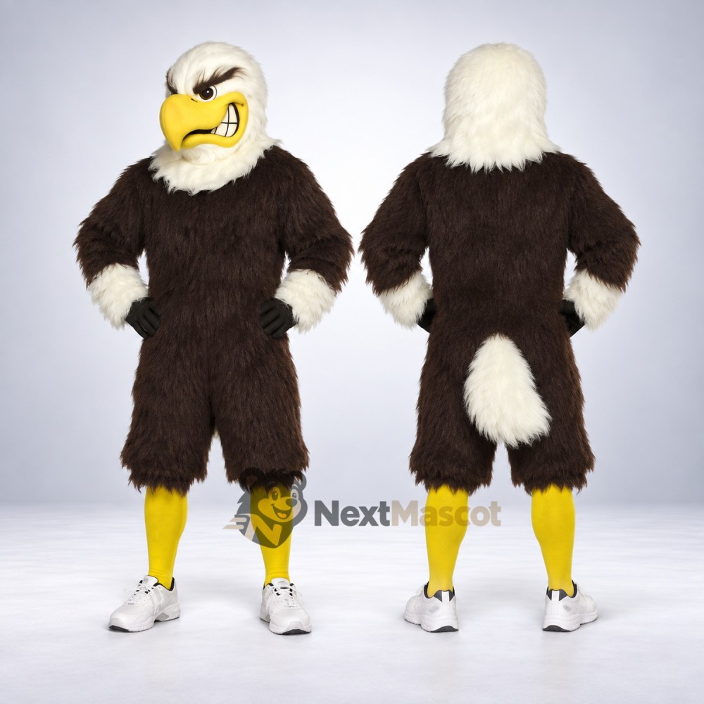 Bald Eagle Mascot Costume for Community Photos Bald Eagle Mascot Costume for Community Photos