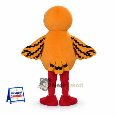 Kestrel Mascot Costume - Orange Kestrel Mascot Costume - Orange