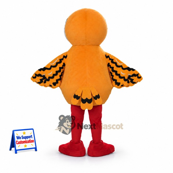 Kestrel Mascot Costume - Orange Kestrel Mascot Costume - Orange