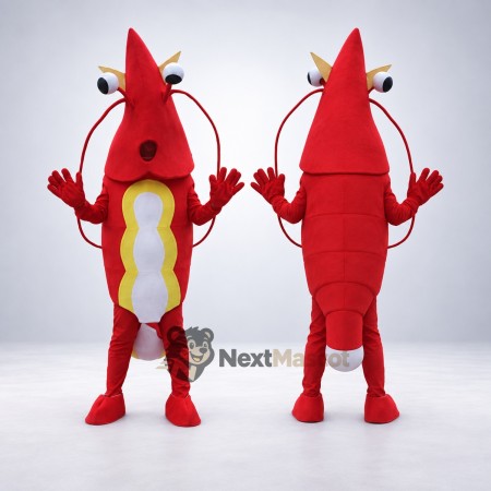 Lobster Mascot Costume - Red for Team Events Lobster Mascot Costume - Red for Team Events