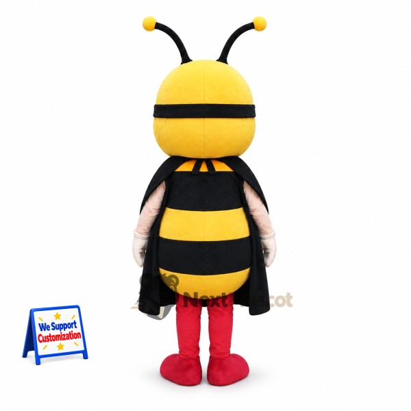 Bee Mascot Costume - Red Boots for Pollinator Events