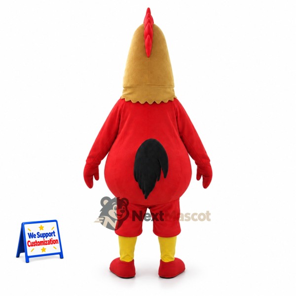 Rooster Mascot Costume - Red for Pep Rallies Rooster Mascot Costume - Red for Pep Rallies