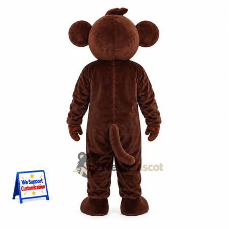 Monkey Mascot Costume - Brown for Photo Events Monkey Mascot Costume - Brown for Photo Events