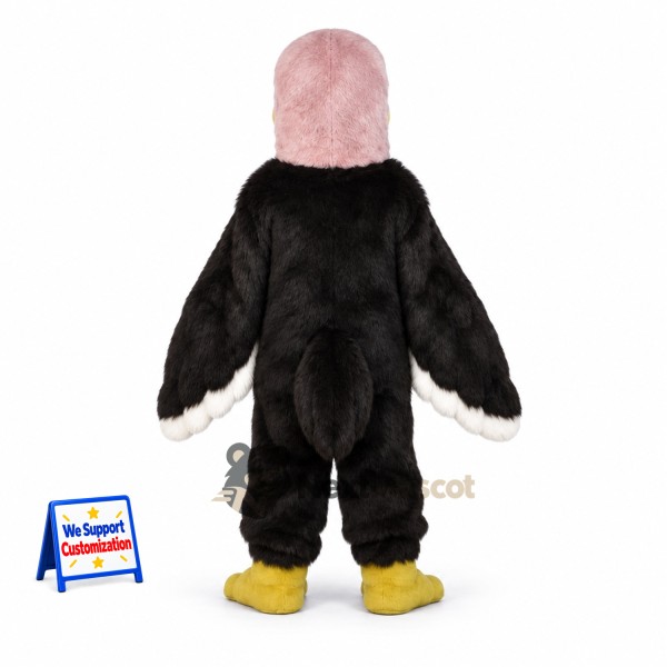 Vulture Mascot Costume - Black Vulture Mascot Costume - Black