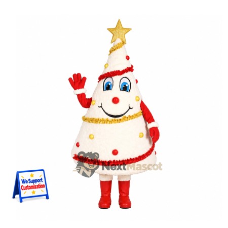 Christmas Tree Mascot Costume Christmas Tree Mascot Costume