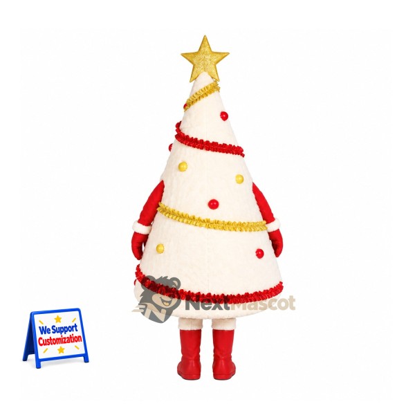 Christmas Tree Mascot Costume Christmas Tree Mascot Costume