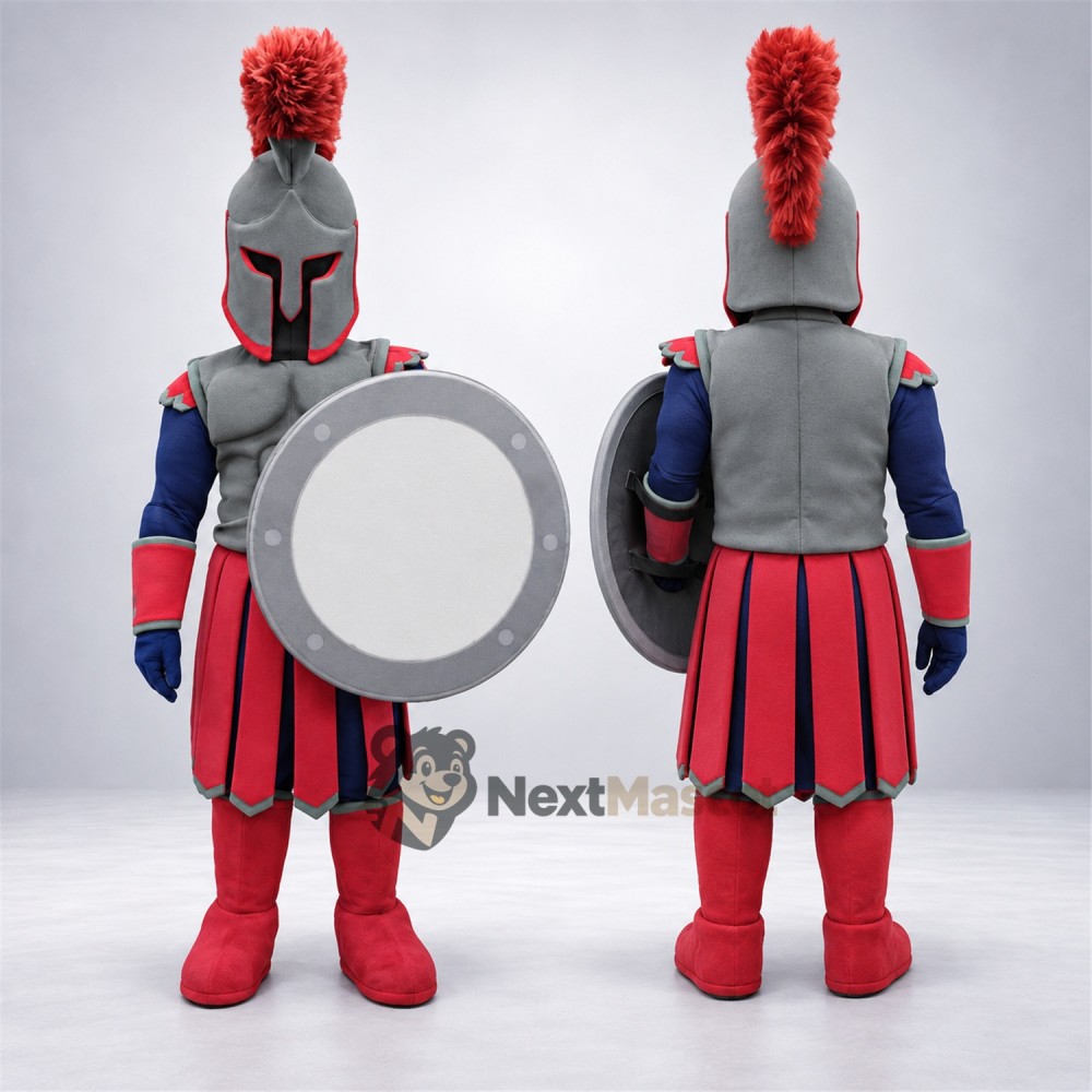 Spartan Warrior Mascot Costume for Parades Spartan Warrior Mascot Costume for Parades