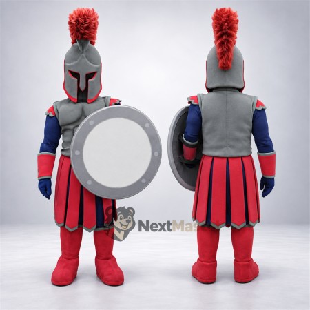 Spartan Warrior Mascot Costume for Parades Spartan Warrior Mascot Costume for Parades