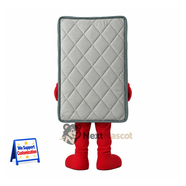 Mattress Mascot Costume - Gray Mattress Mascot Costume - Gray