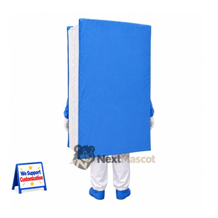 Book Mascot Costume - Blue Book Mascot Costume - Blue