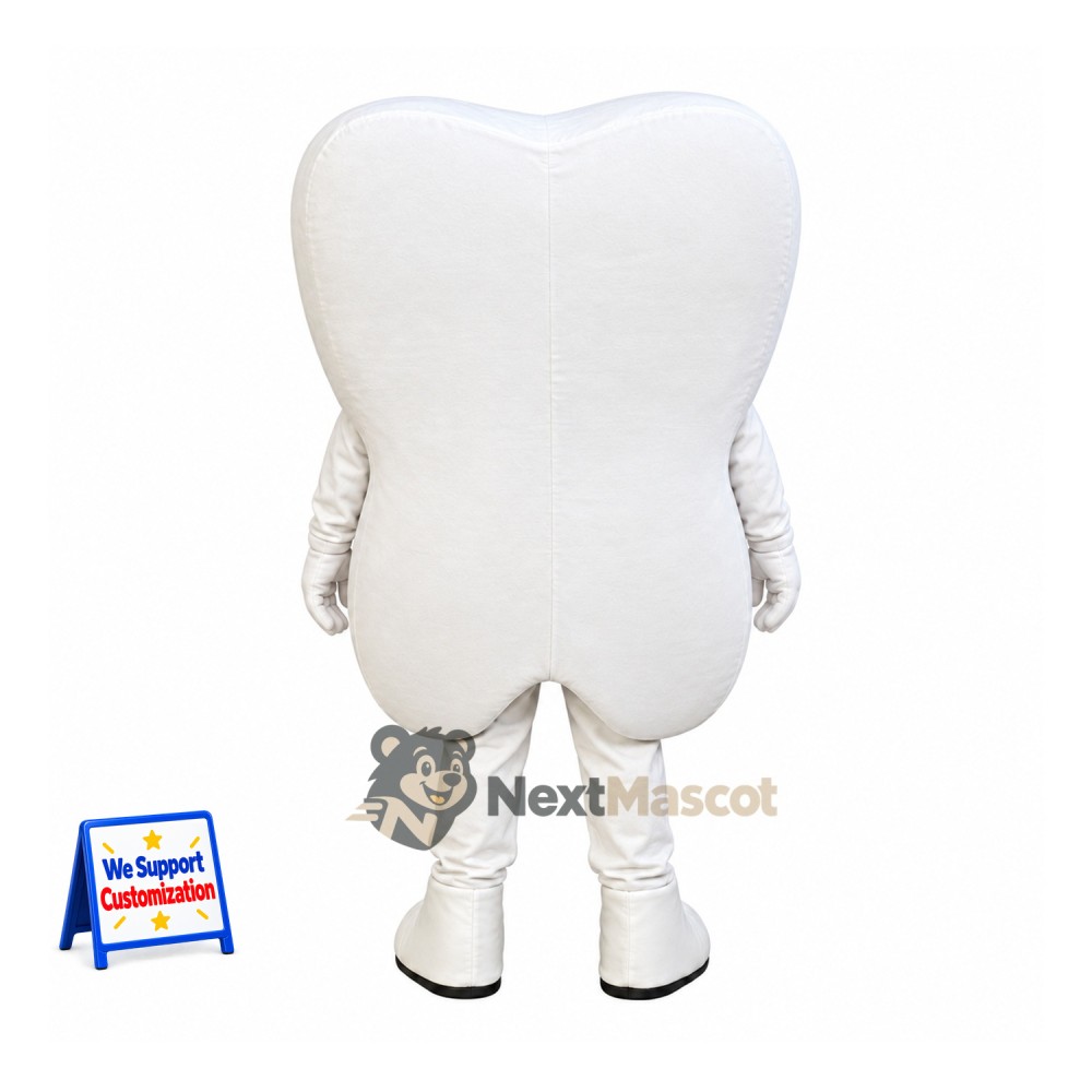 Tooth Mascot Costume - Toothbrush Tooth Mascot Costume - Toothbrush