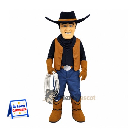 Cowboy Mascot Costume Cowboy Mascot Costume