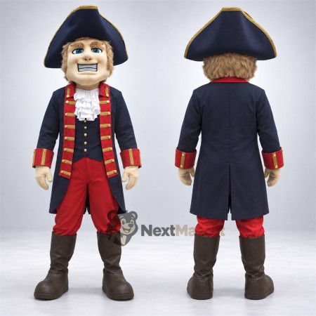 Pirate Captain Mascot Costume Pirate Captain Mascot Costume