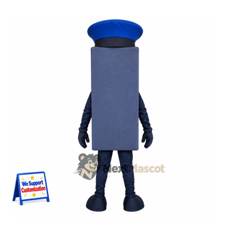 Traffic Light Mascot Costume - Blue Hat Traffic Light Mascot Costume - Blue Hat