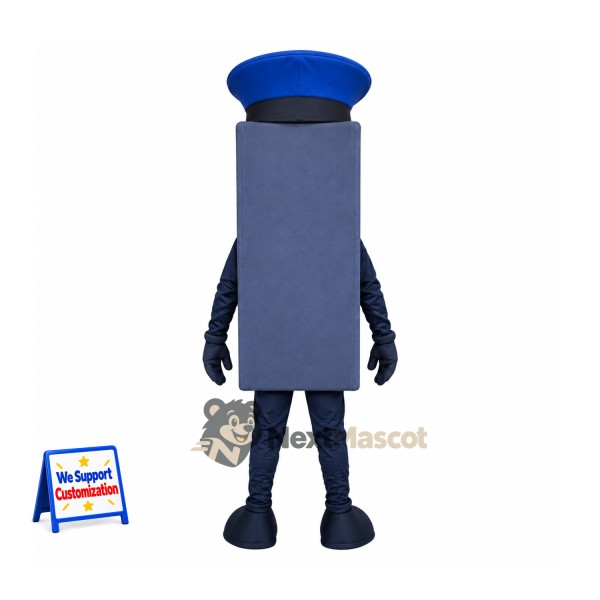 Traffic Light Mascot Costume - Blue Hat Traffic Light Mascot Costume - Blue Hat