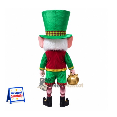 Leprechaun Mascot Costume Leprechaun Mascot Costume