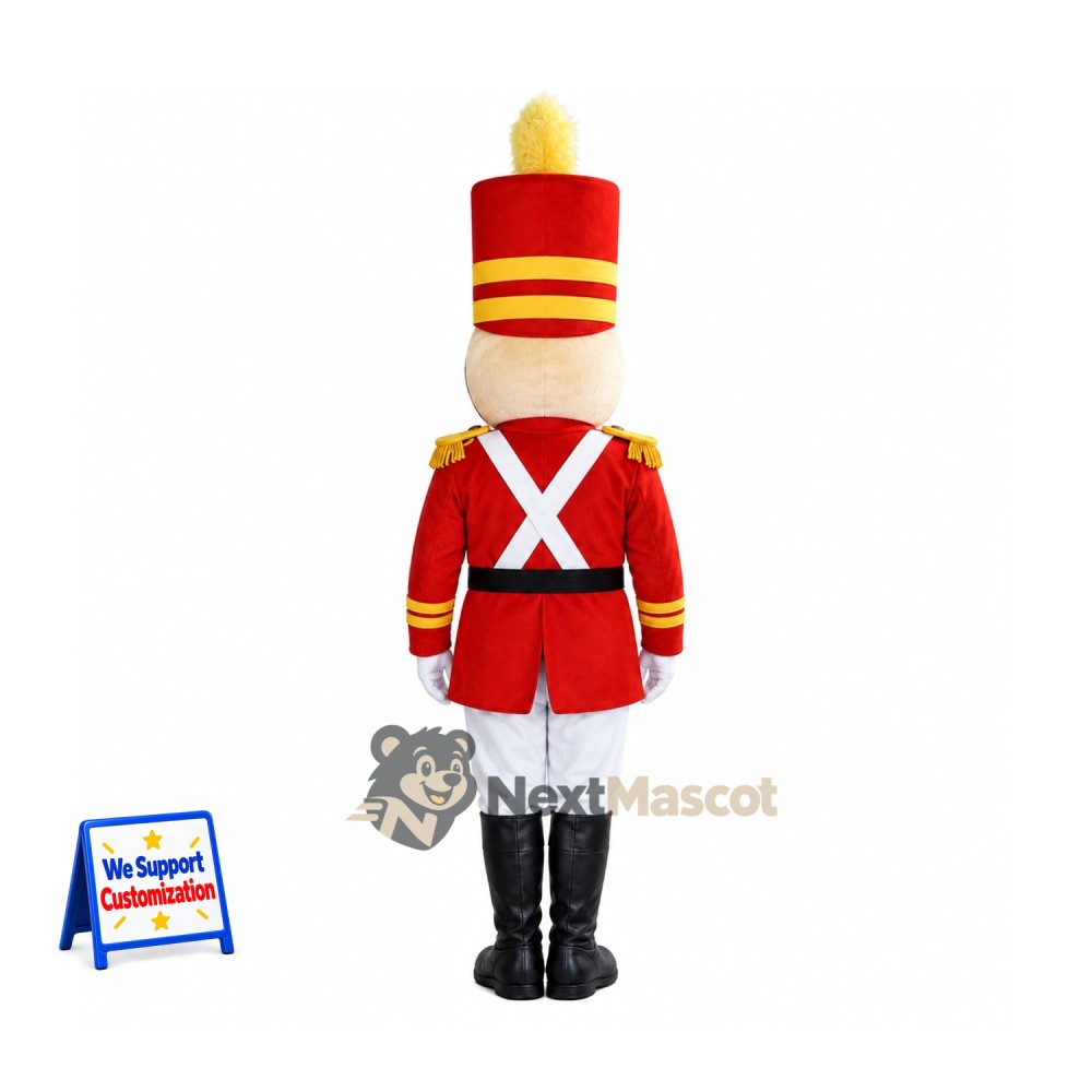 Toy Soldier Mascot Costume Toy Soldier Mascot Costume