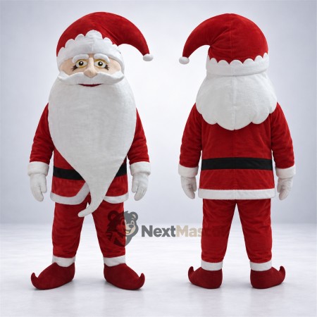 Santa Claus Mascot Costume for Christmas Events Santa Claus Mascot Costume for Christmas Events