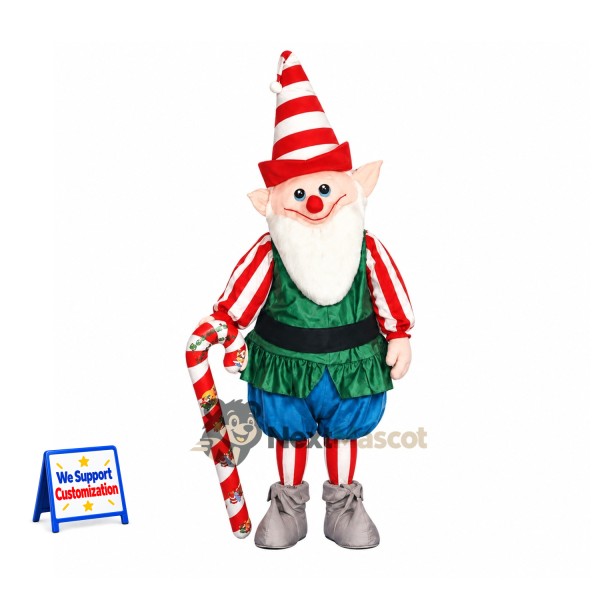 Christmas Gnome Mascot Costume