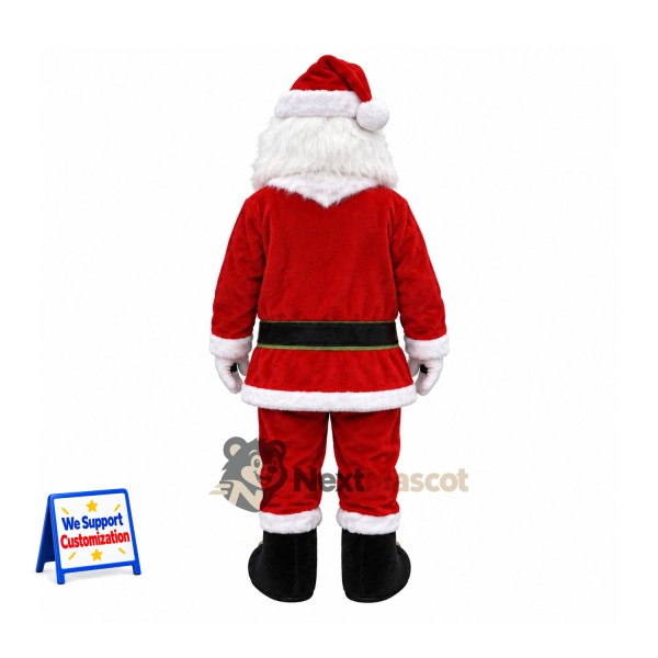 Santa Claus Mascot Costume for Christmas Parades Santa Claus Mascot Costume for Christmas Parades