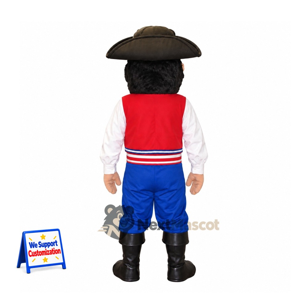 Pirate Mascot Costume - Red Vest Pirate Mascot Costume - Red Vest