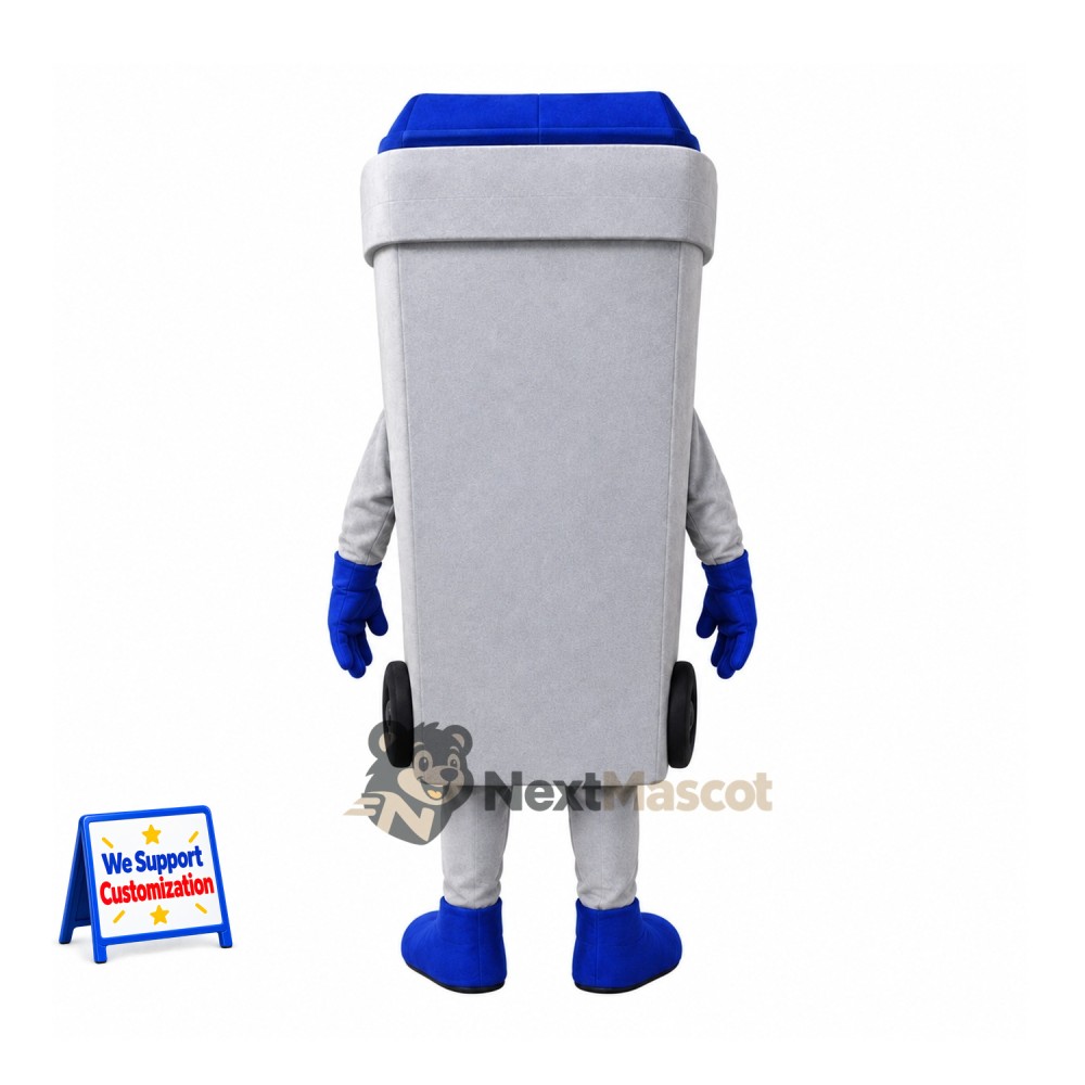 Travel Cup Mascot Costume - Gray
