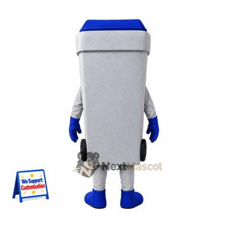 Travel Cup Mascot Costume - Gray