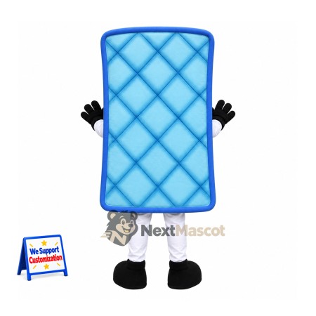 Mattress Mascot Costume - Blue