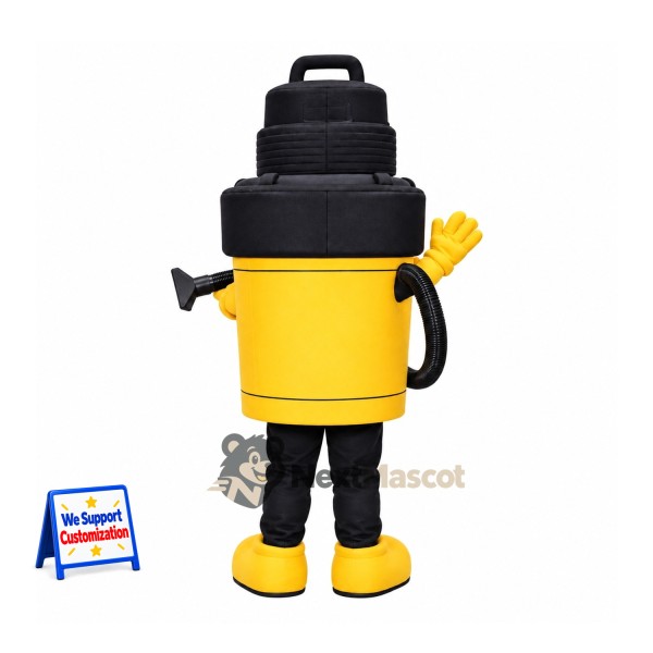 Wet and Dry Vacuum Mascot Costume Wet and Dry Vacuum Mascot Costume