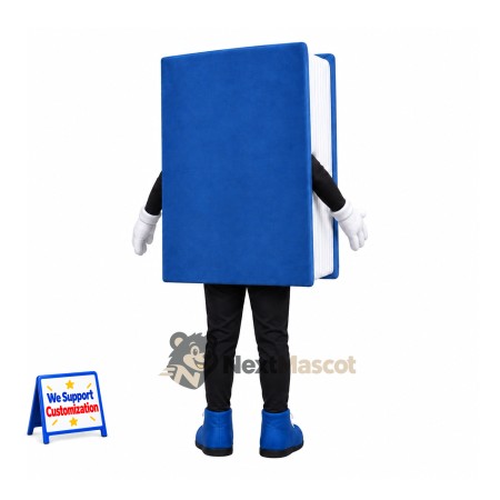 Monster Book Mascot Costume - Blue Monster Book Mascot Costume - Blue