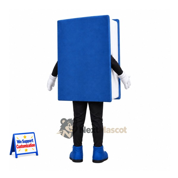 Monster Book Mascot Costume - Blue Monster Book Mascot Costume - Blue