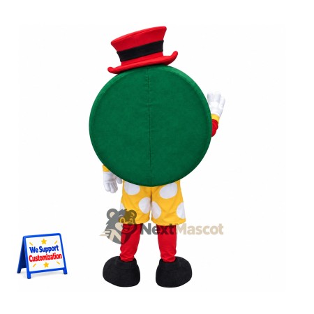 Clock Mascot Costume - Top Hat Clock Mascot Costume - Top Hat