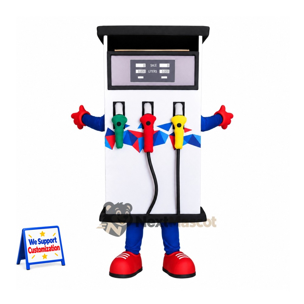 Fuel Pump Mascot Costume Fuel Pump Mascot Costume