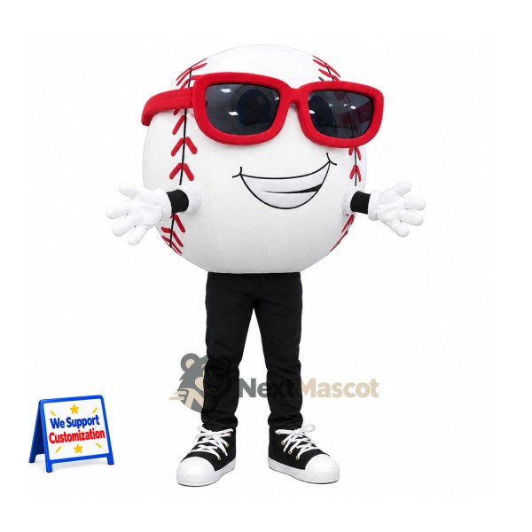 Baseball Mascot Costume - Sunglasses