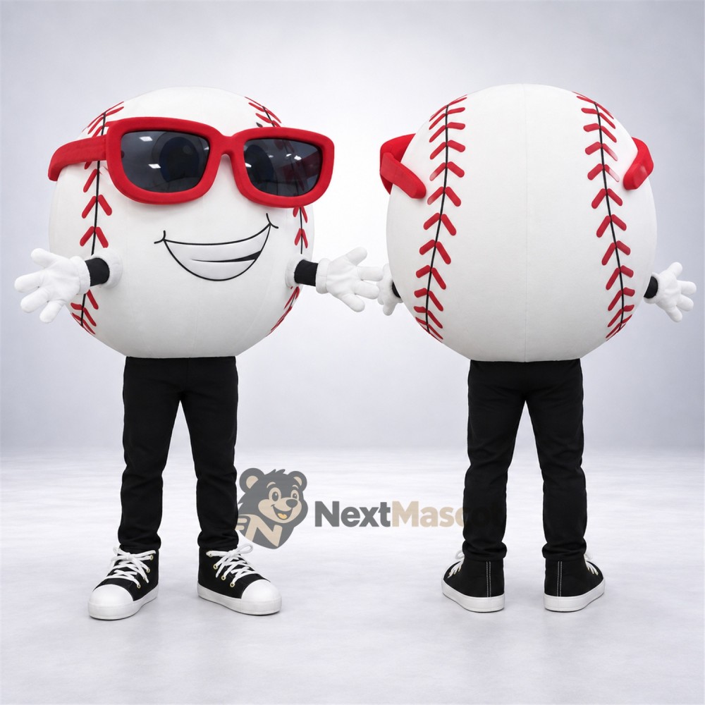 Baseball Mascot Costume - Sunglasses