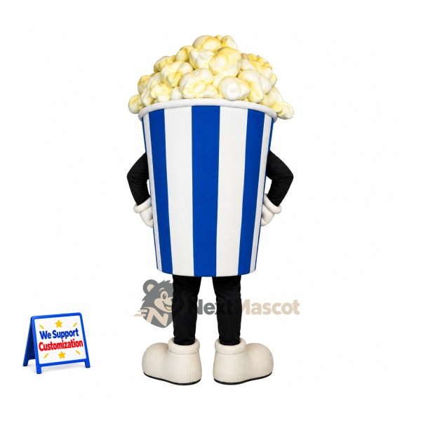 Popcorn Mascot Costume Popcorn Mascot Costume