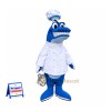 Shark Mascot Costume - Chef Style