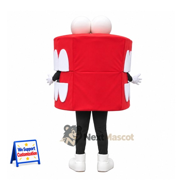 Teeth Mascot Costume Teeth Mascot Costume