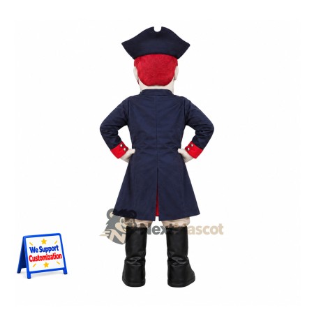 Colonial Patriot Mascot Costume for Parades Colonial Patriot Mascot Costume for Parades