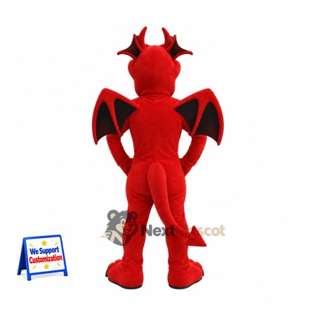 Dragon Mascot Costume - Red for Birthday Parties Dragon Mascot Costume - Red for Birthday Parties