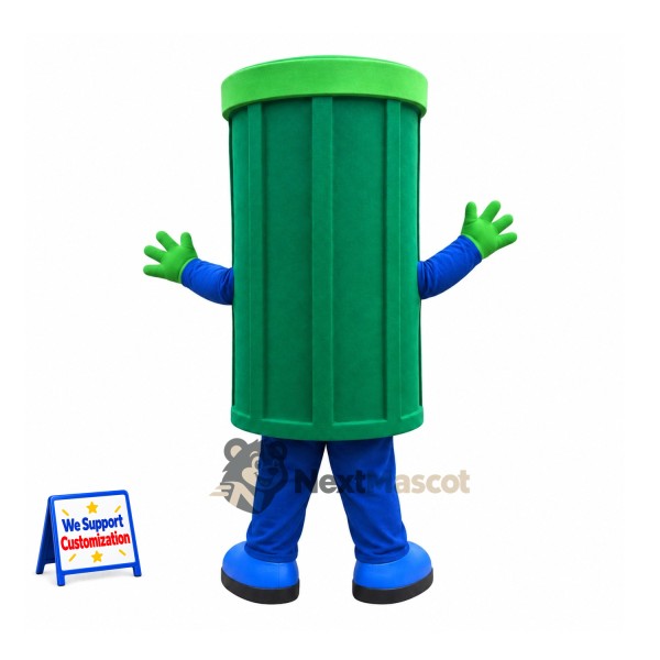 Bin Mascot Costume - Green