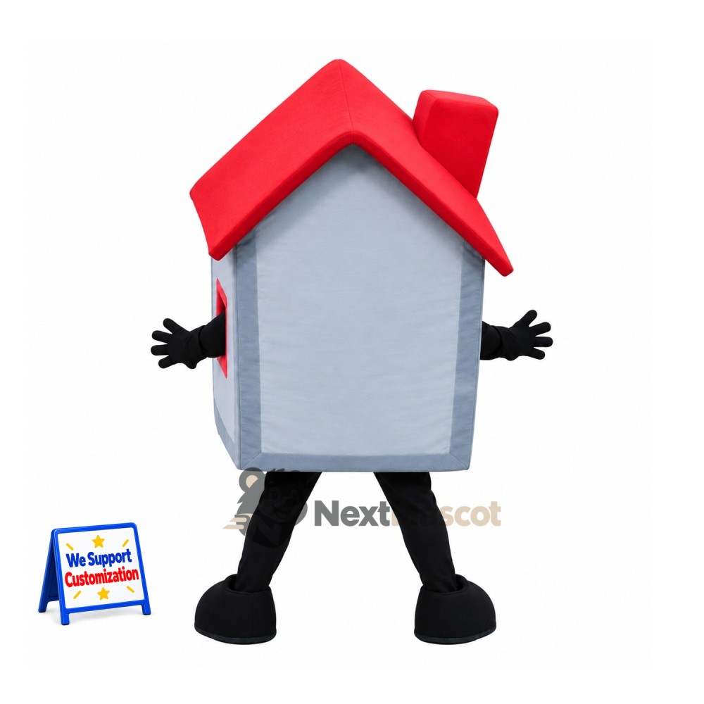 House Mascot Costume House Mascot Costume