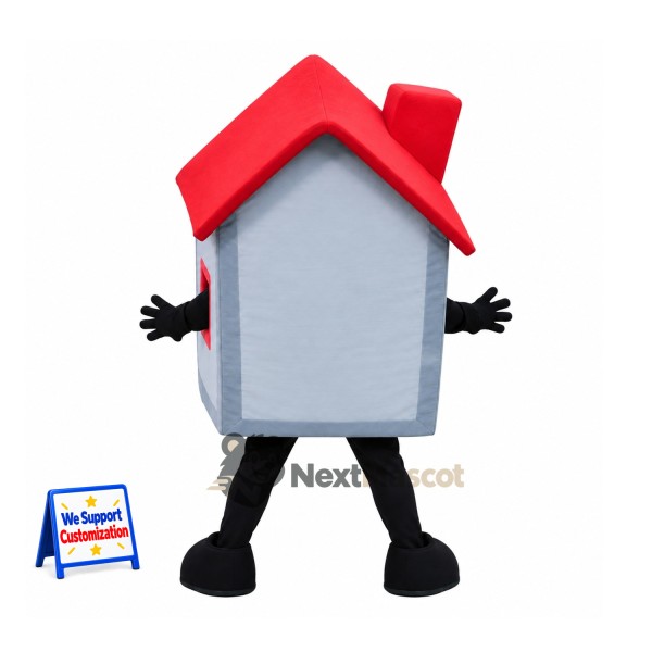 House Mascot Costume House Mascot Costume