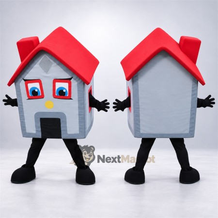 House Mascot Costume House Mascot Costume
