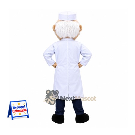 Doctor Mascot Costume - Glasses Doctor Mascot Costume - Glasses