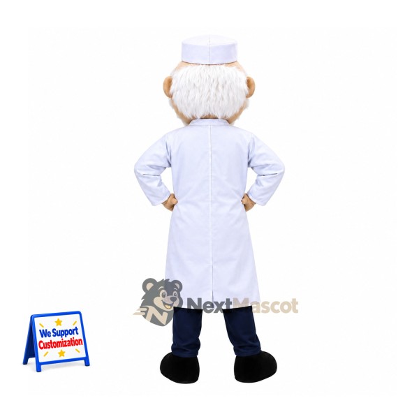 Doctor Mascot Costume - Glasses Doctor Mascot Costume - Glasses