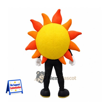 Sun Mascot Costume Sun Mascot Costume