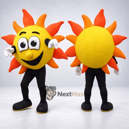 Sun Mascot Costume Sun Mascot Costume